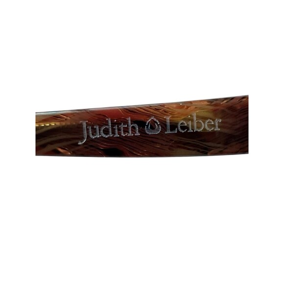 Judith Leiber Luxury Cat Eye Eyeglass Frames JL1351 Tortoise w/ Swarovski Vine